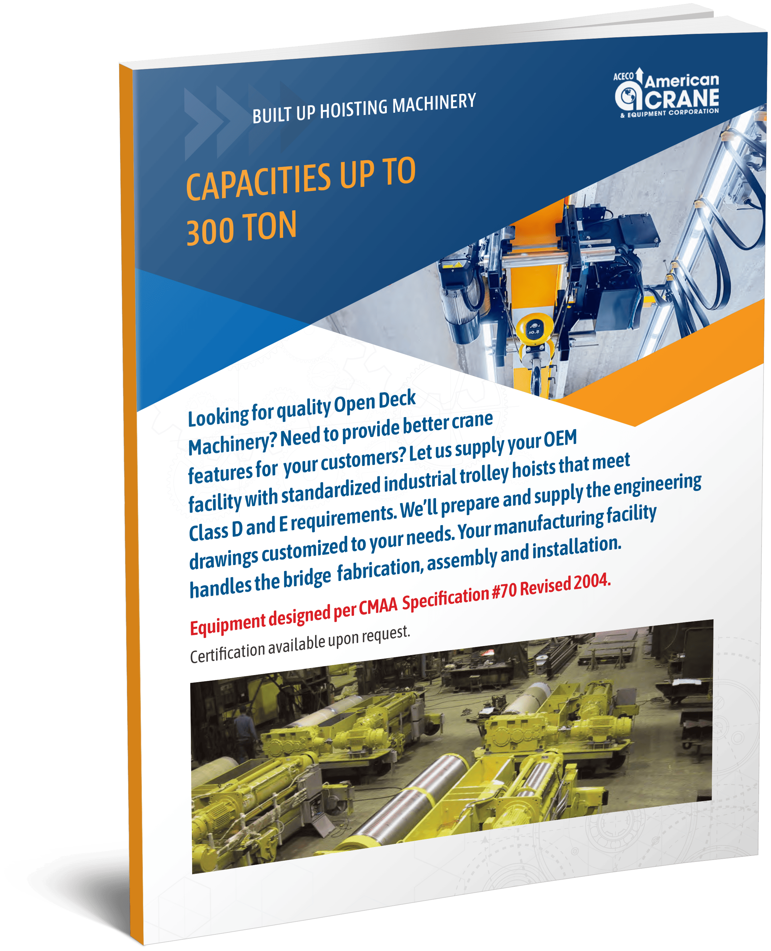 Built Up Hoisting Machinery (#112)