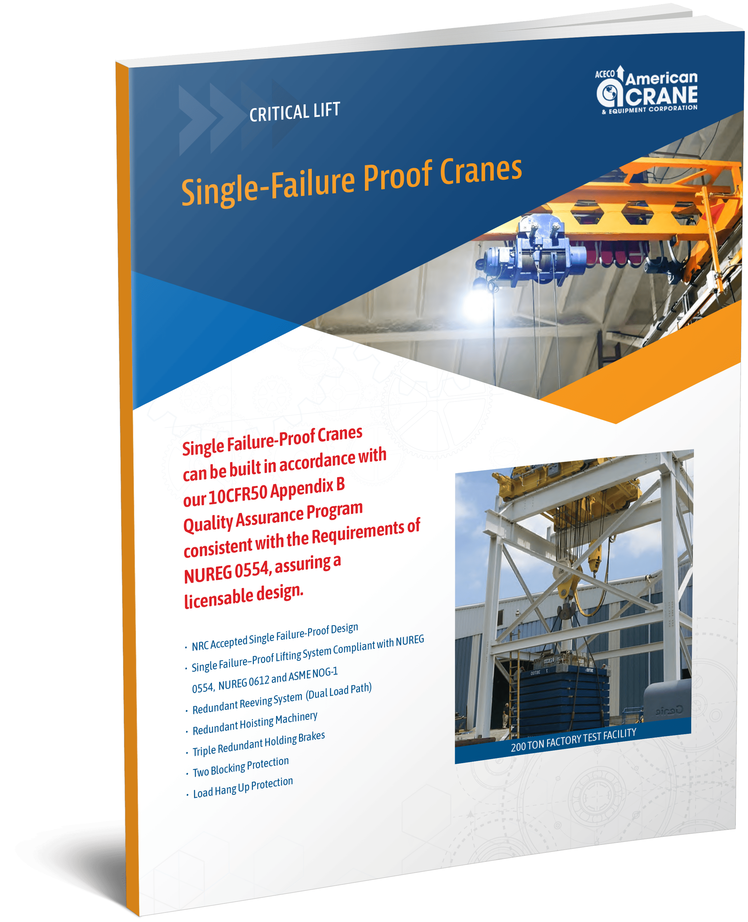 Single Failure Proof for the Nuclear<br />
Industry (#202)