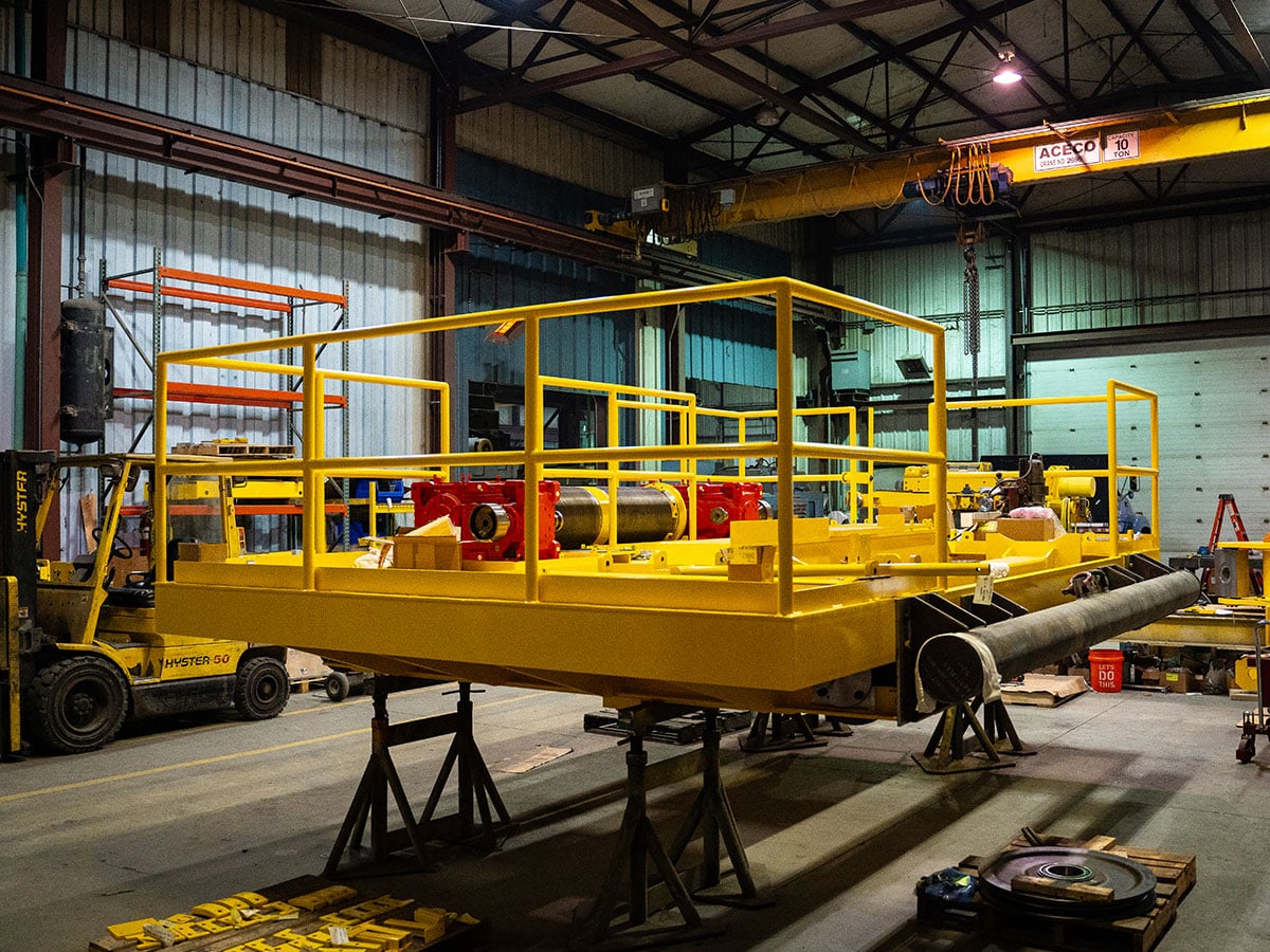 Metal Shop Equipment Lifts | American Crane Metal Shop Equipment Lifts | American Crane