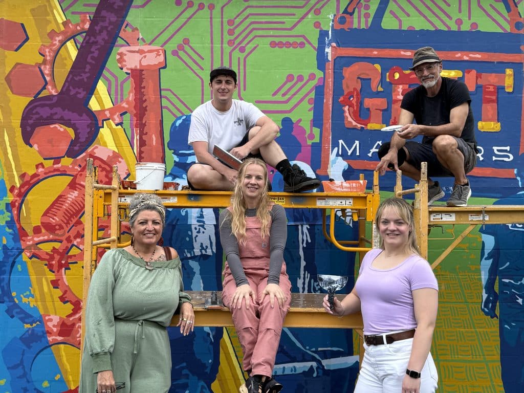 American Crane Unveils Inspirational Mural Honoring Legacy, Innovation, and Workforce at Douglassville Headquarters