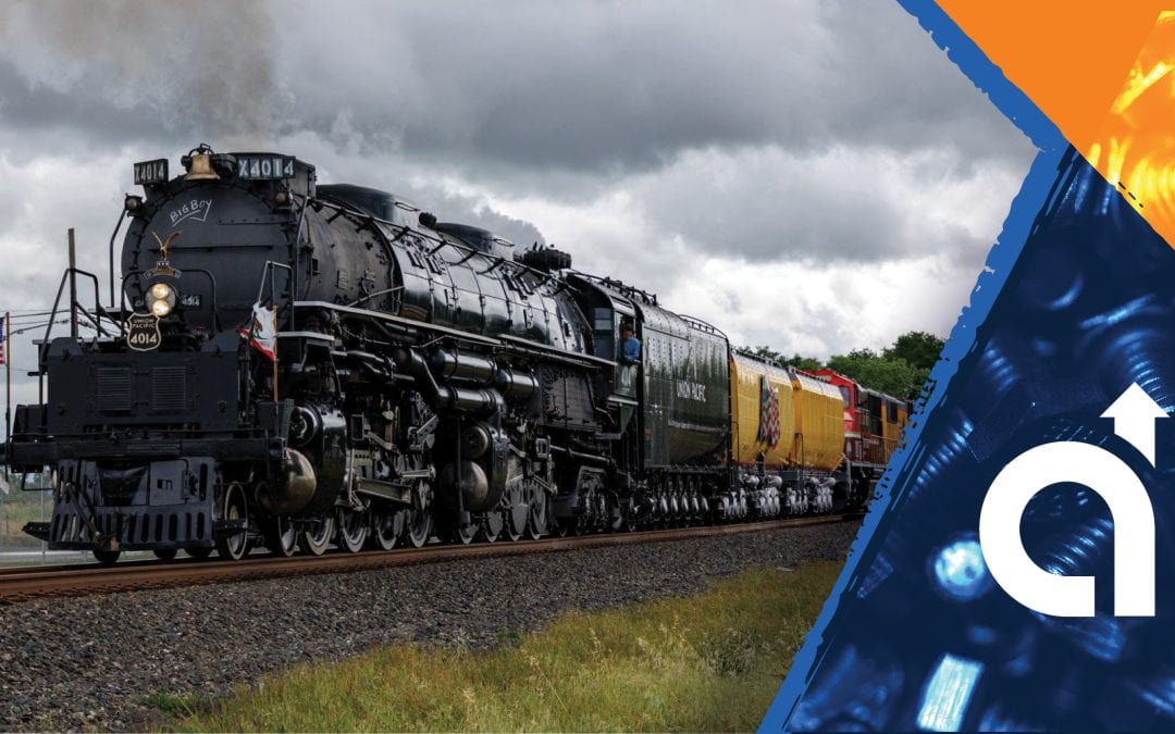 "Union Pacific Big Boy steam locomotive No. 4014 on its 2026 tour stop in Pottstown, PA