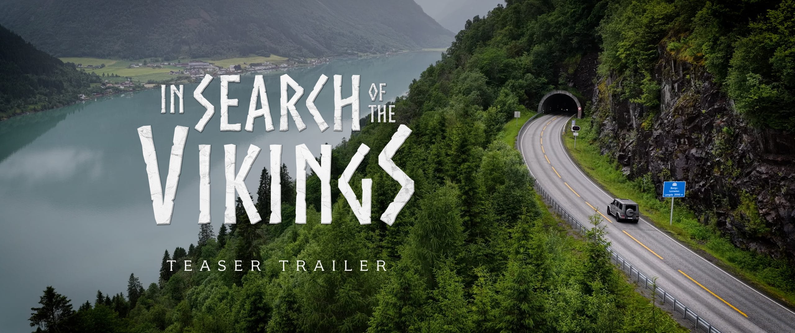 Teaser trailer thumbnail for In Search of the Vikings, a documentary exploring Norwegian heritage and ancestry