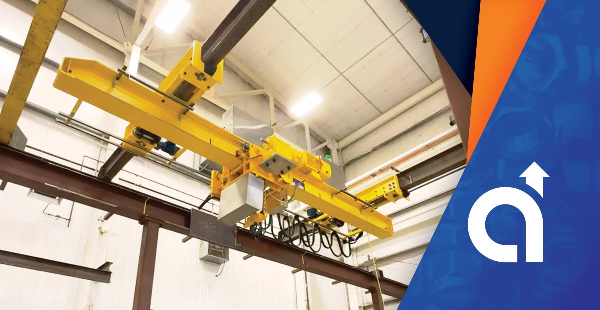 mission critical crane in a defense manufacturing facility